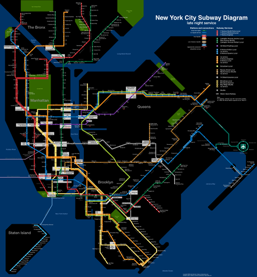 New York City Subway late-night service